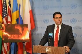 Emergency meeting of U.N. Security Council on Gaza