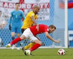 Football: Belgium vs England at World Cup