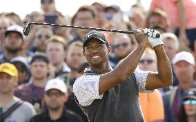 Golf: Tiger Woods at British Open