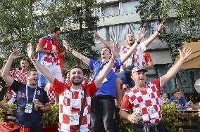 Football: Fans at World Cup