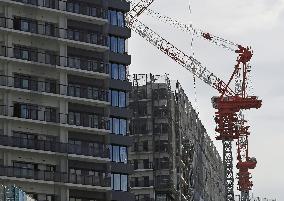 High-rise condo in Tokyo's waterfront area