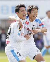 Football: Matsumoto v Kawasaki in J-League