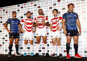 Rugby: New Japan jerseys for World Cup