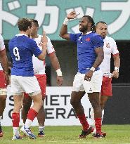 Rugby World Cup in Japan: France v Tonga