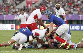 Rugby World Cup in Japan: France v Tonga