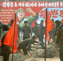 People in Pyongyang