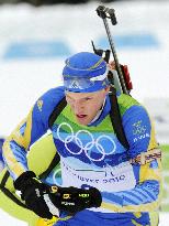 Sweden's Ferry wins men's 12.5 km biathlon pursuit