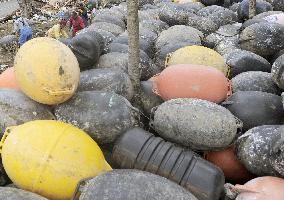 Recovering efforts in Ishinomaki