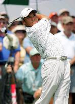 Maruyama holds on to lead at midway point of U.S Open