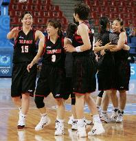 (4) Japan's women pick up 1st win at Athens basketball