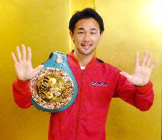 Yamanaka in press confab after retaining WBC title