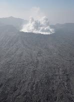 Big quake caused mudslides on southwestern Japan mountain