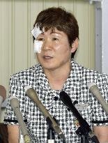 Driver's wife recalls surreal moment when car flew into bus