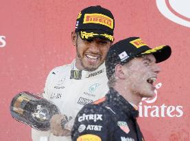 Hamilton wins F1 Japanese GP