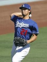 Baseball: Dodgers' Darvish