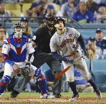 Baseball: Dodgers-Astros World Series Game 2