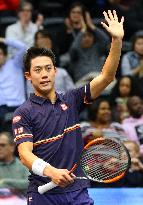 Tennis: Kei Nishikori at New York Open