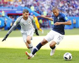 Football: France vs Australia at World Cup
