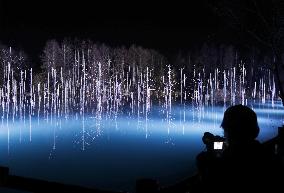 Blue Pond in Hokkaido