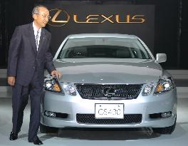 Toyota unveils 3 series of Lexus brand for Japan