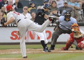 Mariners' Ichiro goes 1-for-4 with one RBI against Angeles