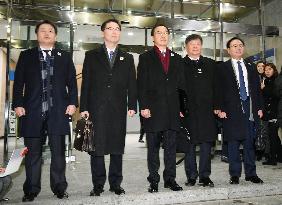 S. Korean delegation for talks with N. Korea