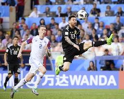 Football: Argentina vs Iceland at World Cup