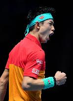 Tennis: Nishikori at ATP Finals