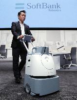 Softbank's AI cleaning robot