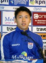 Football: Dutch club Zwolle's signing of Japanese defender