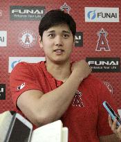 Baseball: Angels' Shohei Ohtani