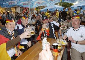 World Cup supporters in Munich