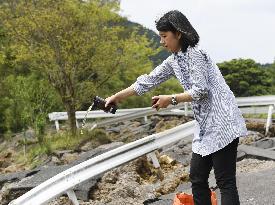 College student still missing after Kumamoto quake in April