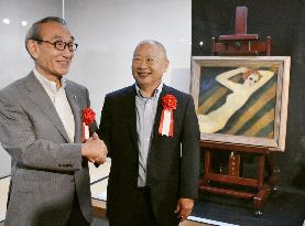 Yumeji painting unveiled at museum in western Japan