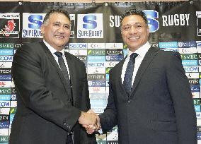 Rugby: Tiatia introduced as new Sunwolves coach