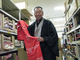 Industry maverick sees recycling as key to kimono revival