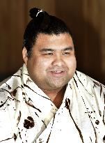Sumo: Takayasu in press conference