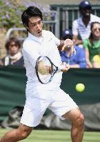 Tennis: Japan's Sugita loses in Wimbledon 2nd round