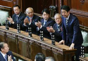 Abe re-elected as Japan PM after election victory