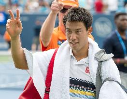 Tennis: Nishikori at W&amp;S Open