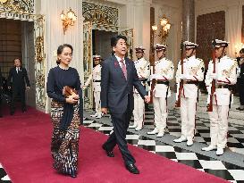 CORRECTED: Japan-Myanmar talks