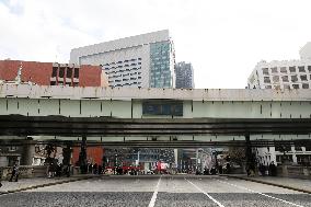 Nihombashi bridge in Tokyo