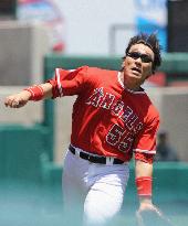 Matsui plays against Mariners