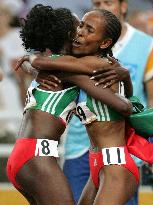 (2)Ehiopia's Defar wins women's 5,000m