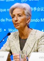 Currency intervention "legitimate" to address volatility: Lagarde