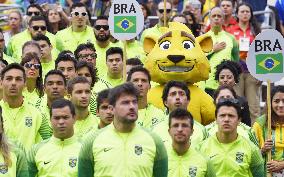Ginga, official mascot of Team Brazil
