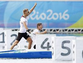 Olympics: Germany wins men's kayak double gold