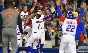 Baseball: Puerto Rico beat Netherlands 4-3 in WBC semis