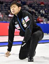 Japan loses to Switzerland in men's curling