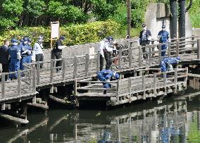 Man, 9-year-old son found dead in Tokyo river after night fishing